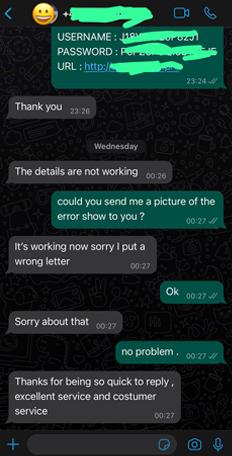 Customer review information